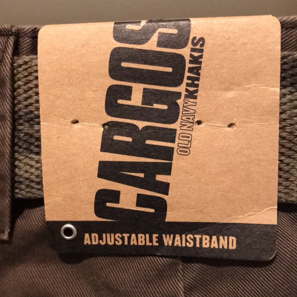 Old Navy CARGOS Khakis Adjustable Waist - Picture 3 of 7